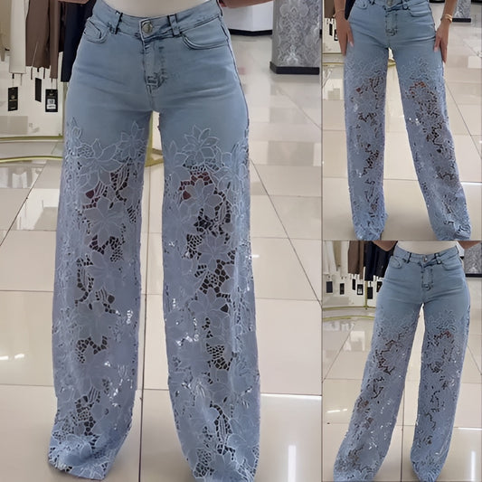 Ylva™ - Patchworkjeans i denim
